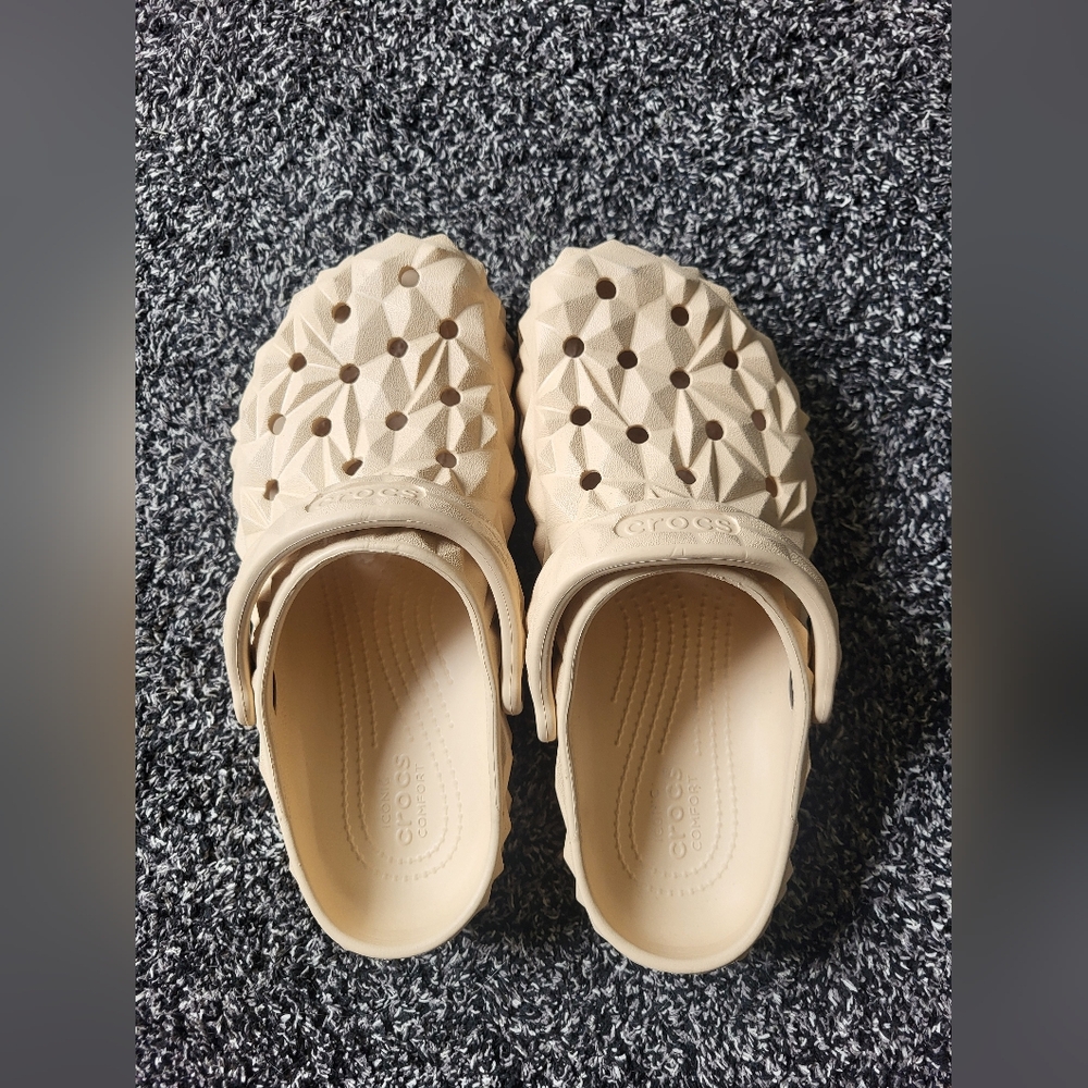 Crocs Beige Clogs